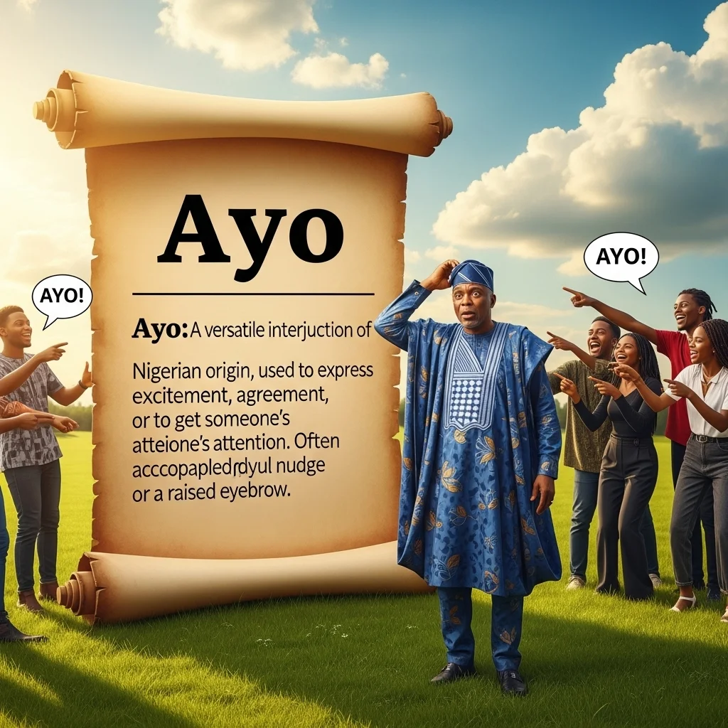Ayo Meaning in Humor