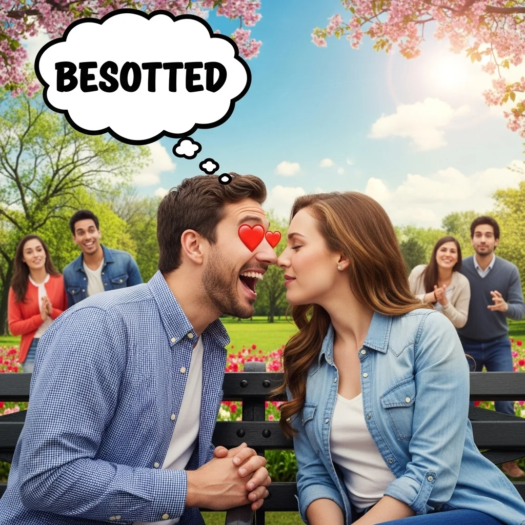 Besotted Meaning in Simple Terms