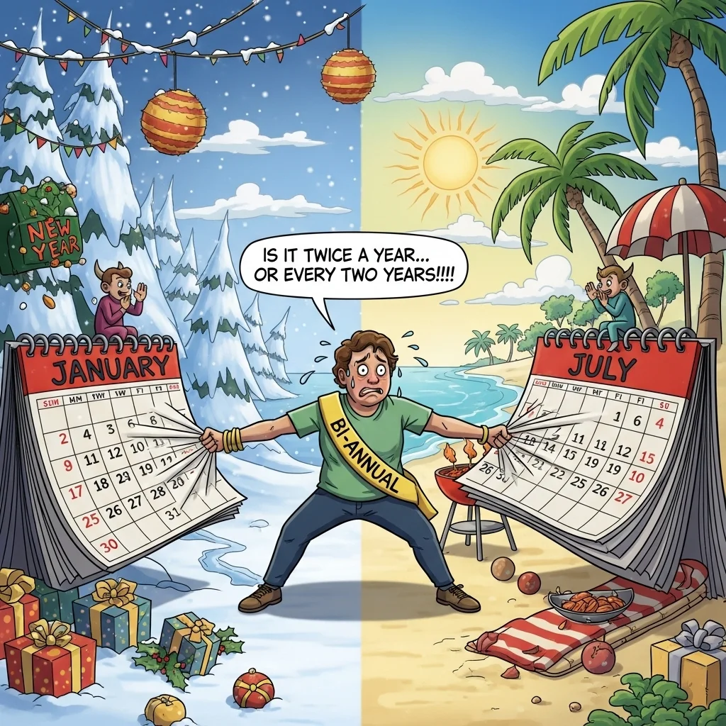 Bi Annual Meaning in Formal Writing