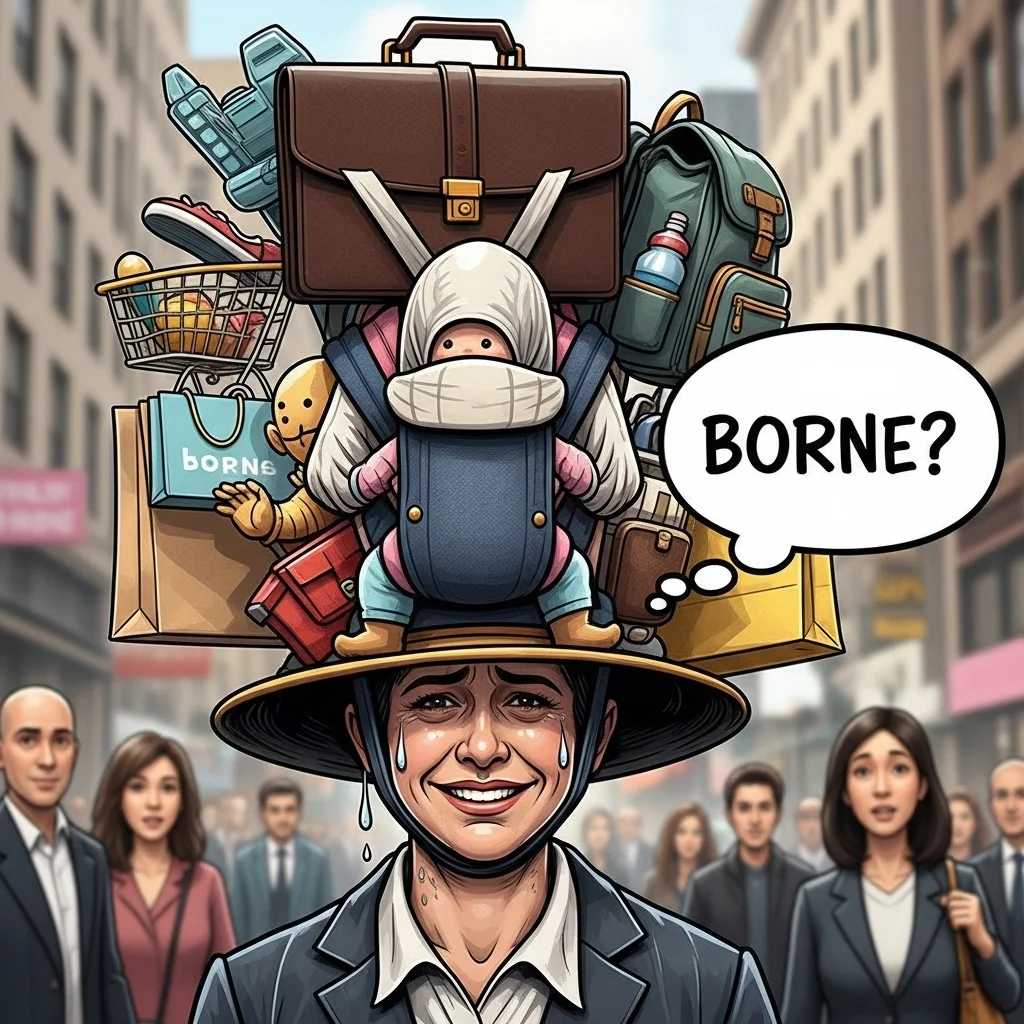 Example Showing Borne vs Born