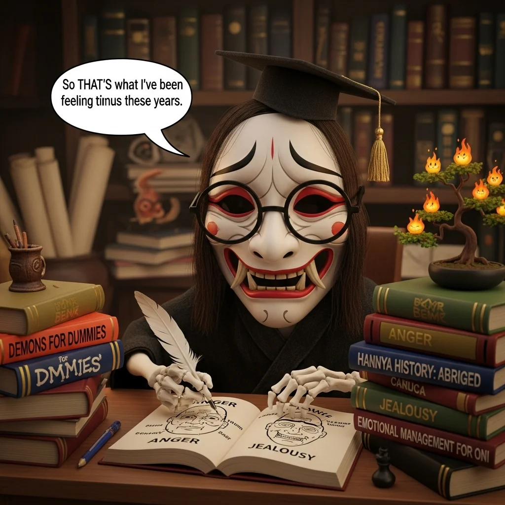 Hannya Mask as a Personal Symbol