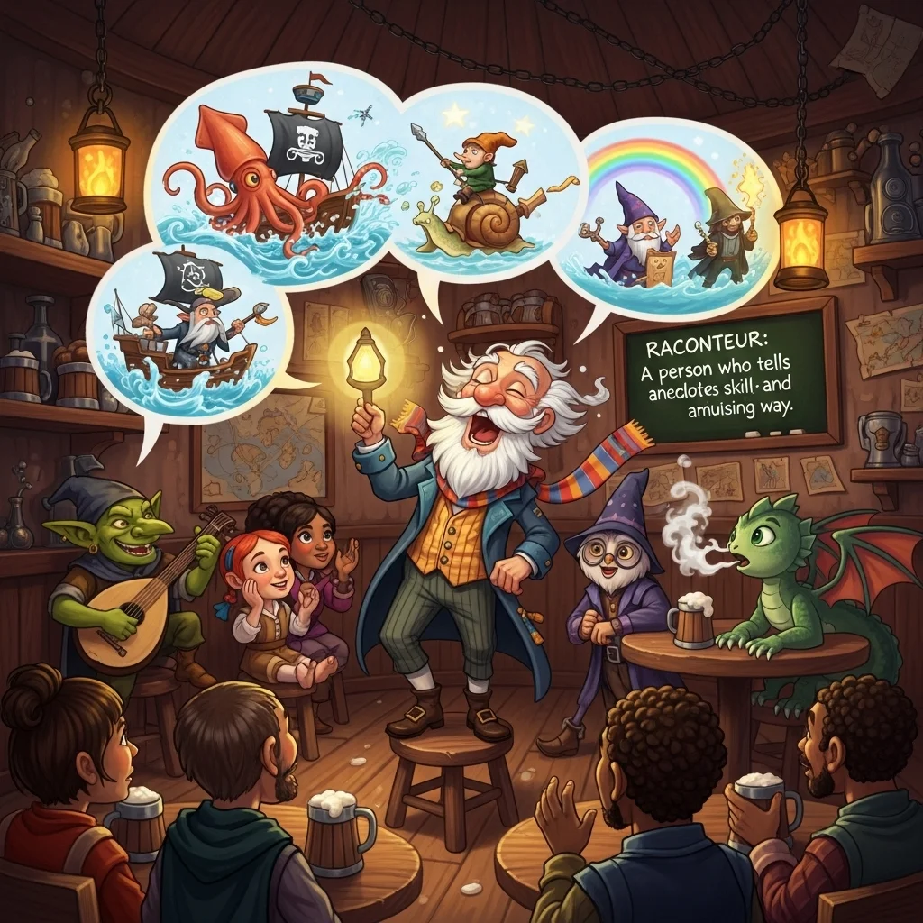 Raconteur Meaning for English Learners