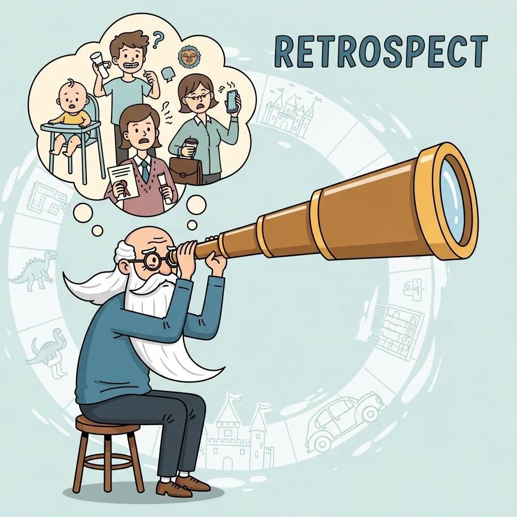 Retrospect vs Hindsight