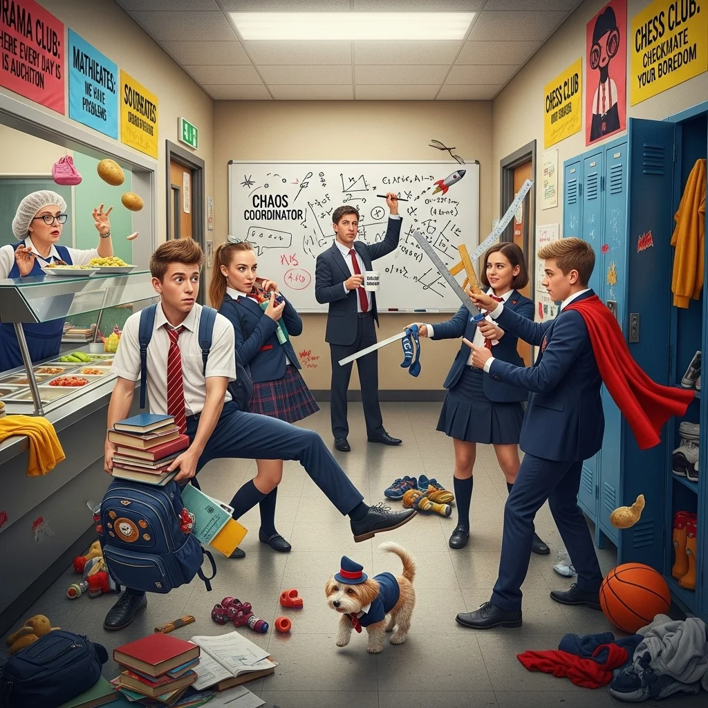 Simple Examples of Secondary School in Sentences