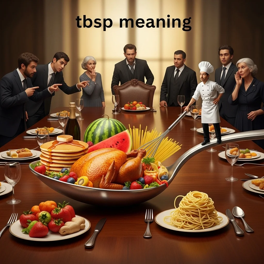 Tbsp Meaning in American Recipes