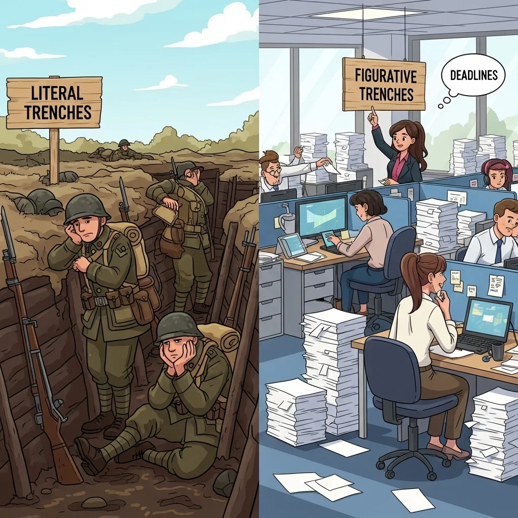 Trenches Meaning at Work