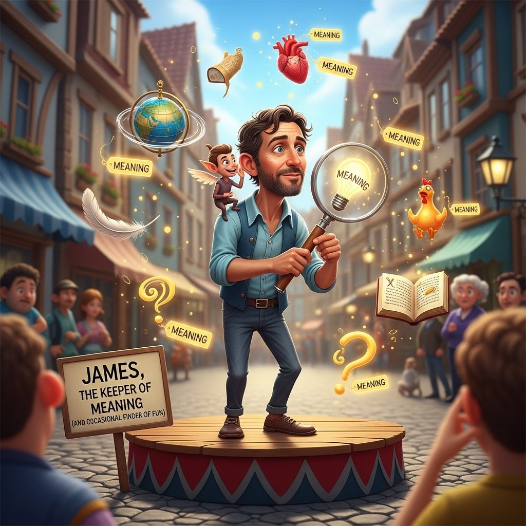 What Does James Of Meaning Refer To