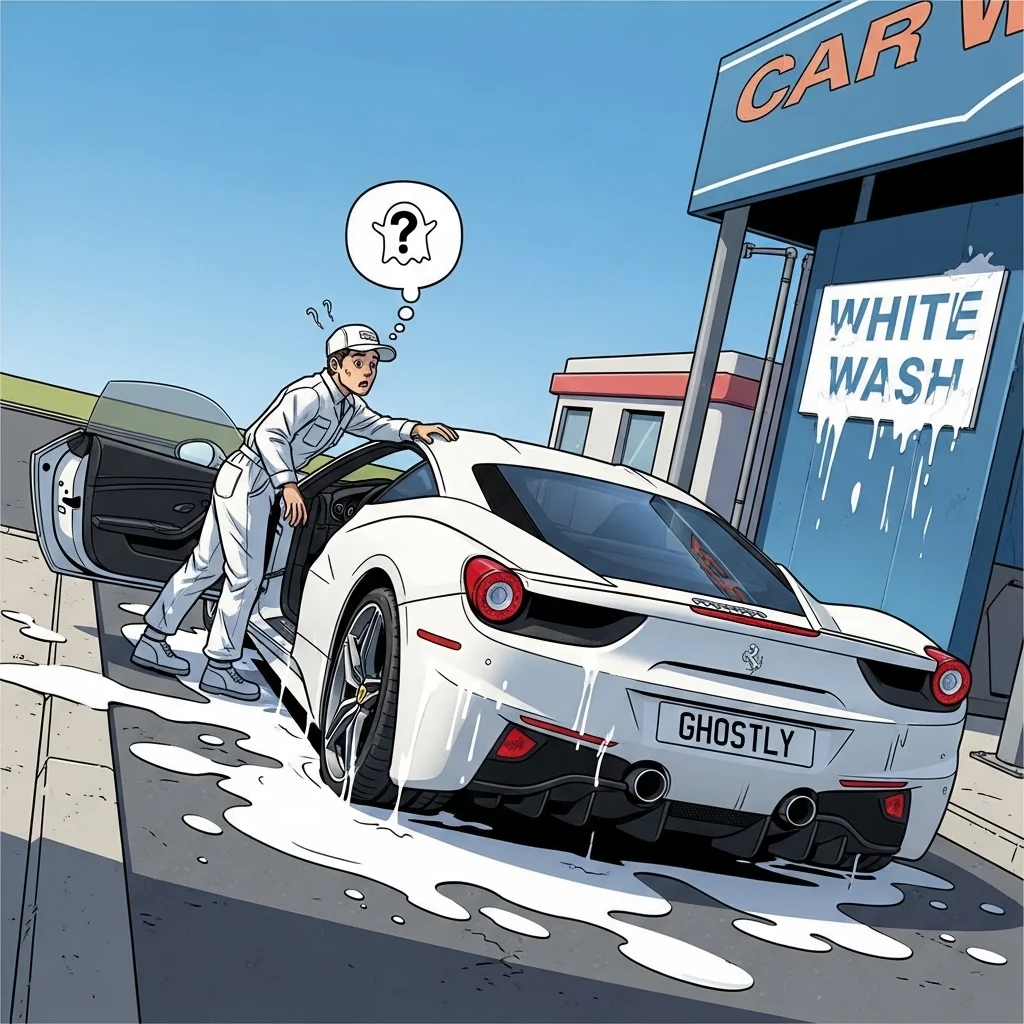 White Ferrari Meaning in Simple Terms