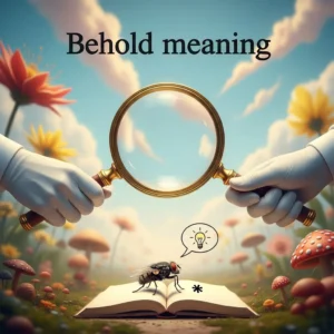 behold meaning