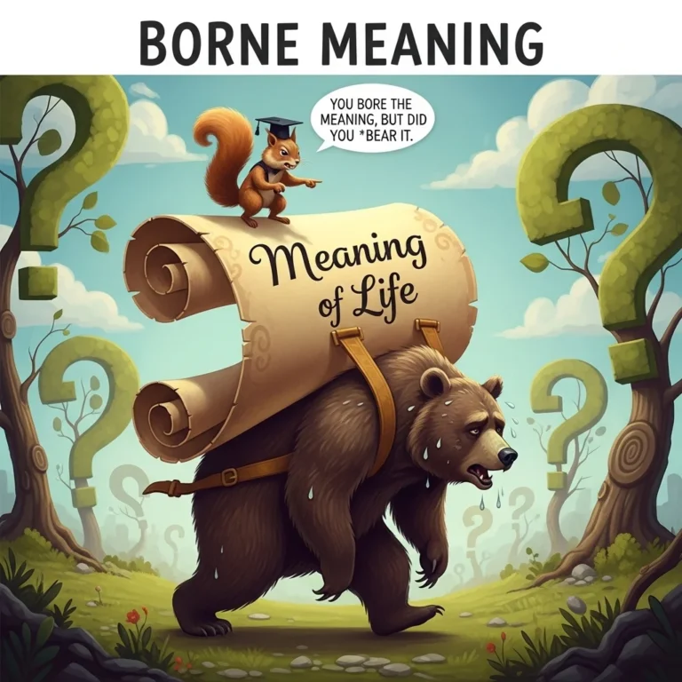 borne meaning