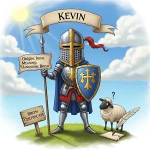 kevin name meaning