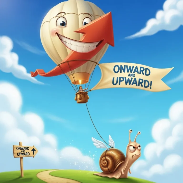 onward and upward meaning