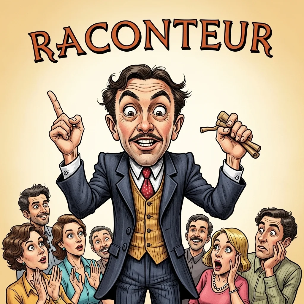 raconteur meaning