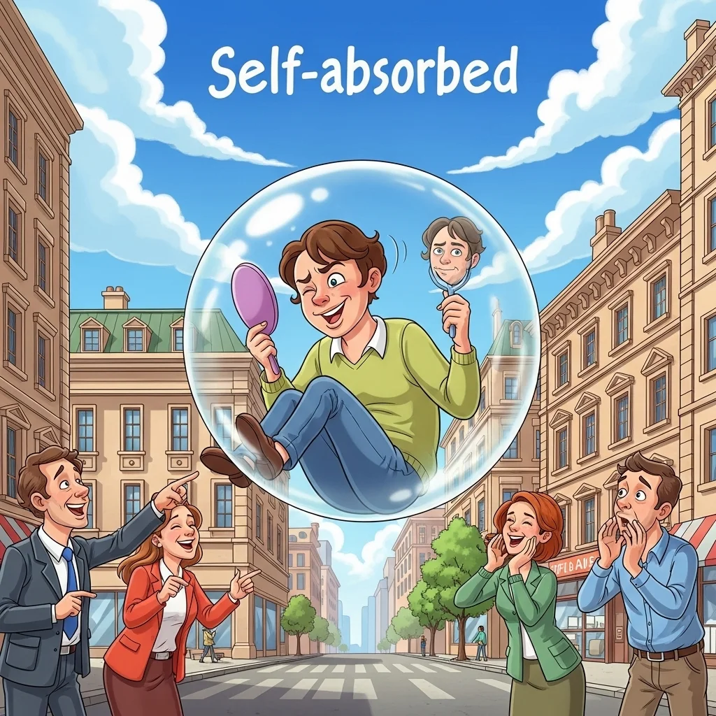 self absorbed meaning