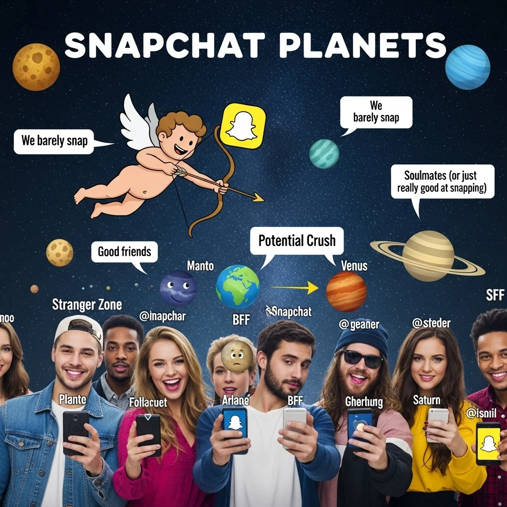 snapchat planets meaning