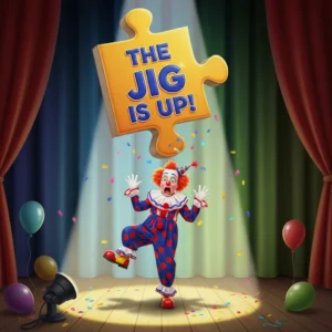 the jig is up meaning