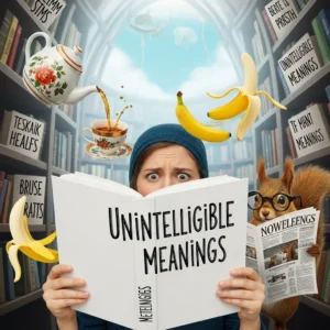 unintelligible meaning